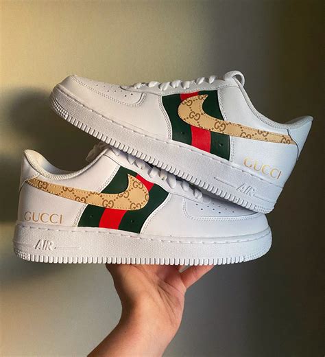 nike gucci shoes|Gucci air force 1 shoes.